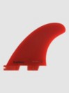 FCS 2 Accelerator Neo Glass Large Red Tri Fin Set