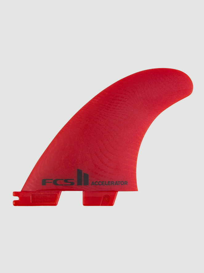 FCS 2 Accelerator Neo Glass Large Red Tri Fin Se