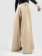 Pleated Wideleg Trouser Pantaloni