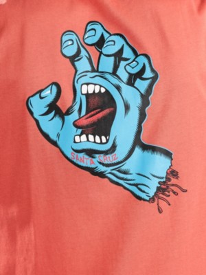 Screaming Hand Chest T-skjorte