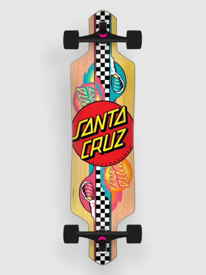 Santa Cruz Sundown Stripes 36" Drop Through Complete