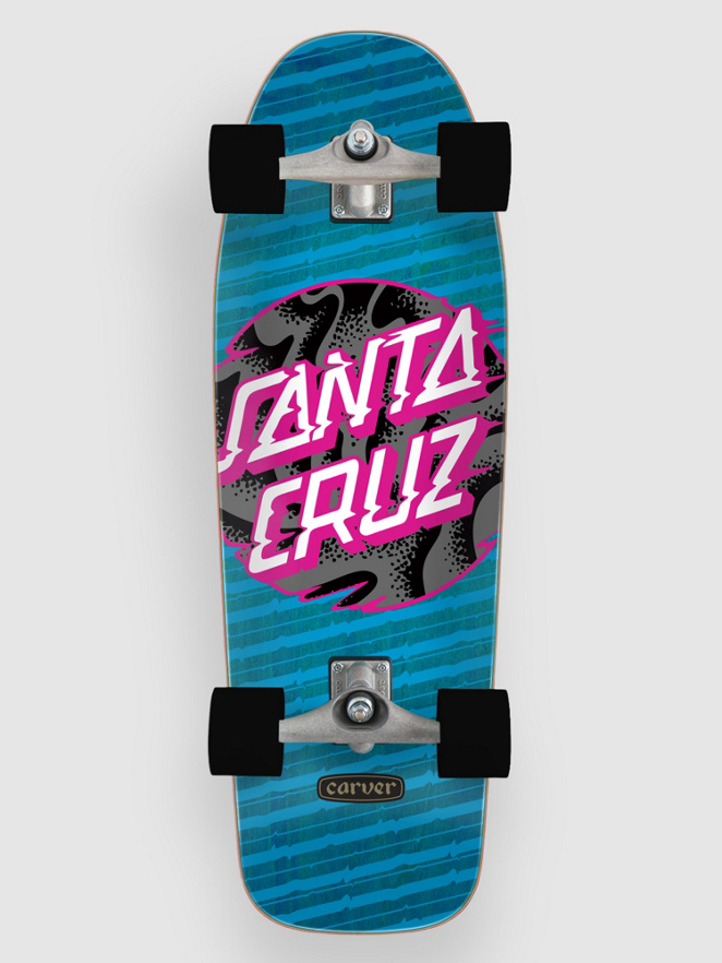 Santa Cruz x Carver Vivid Slick Dot 30.2″ Surfskate