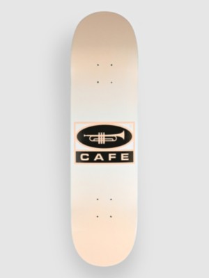 Photos - Other for outdoor activities Skateboard Café Skateboard Café Trumpet 8.25" Skateboard Deck white