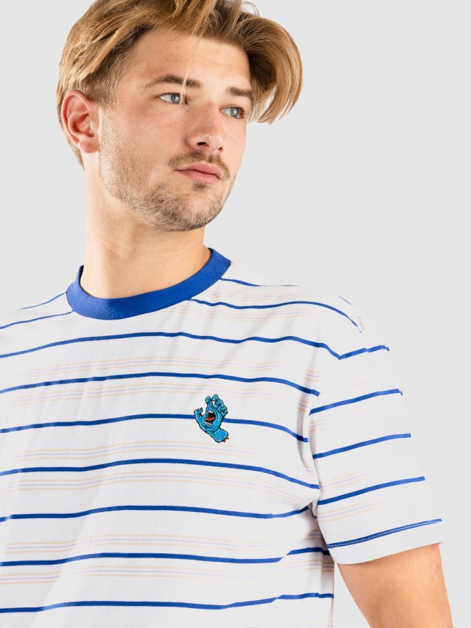 Santa Cruz Mini Hand Stripe Tricko