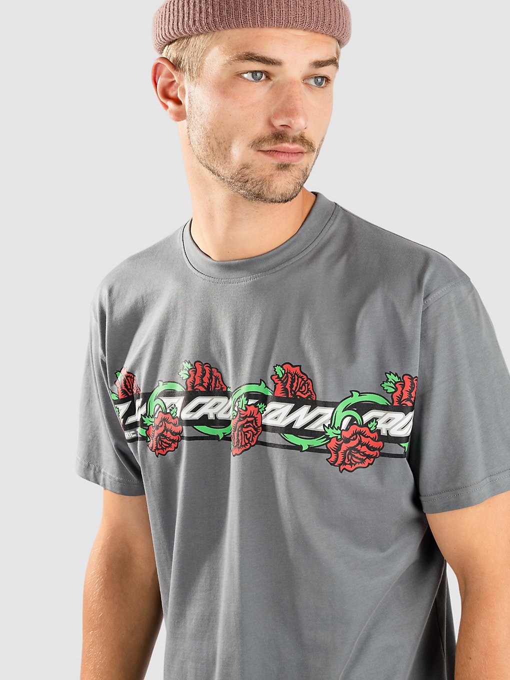 Santa Cruz Dressen Roses Ever-Slick T-Shirt iron kaufen