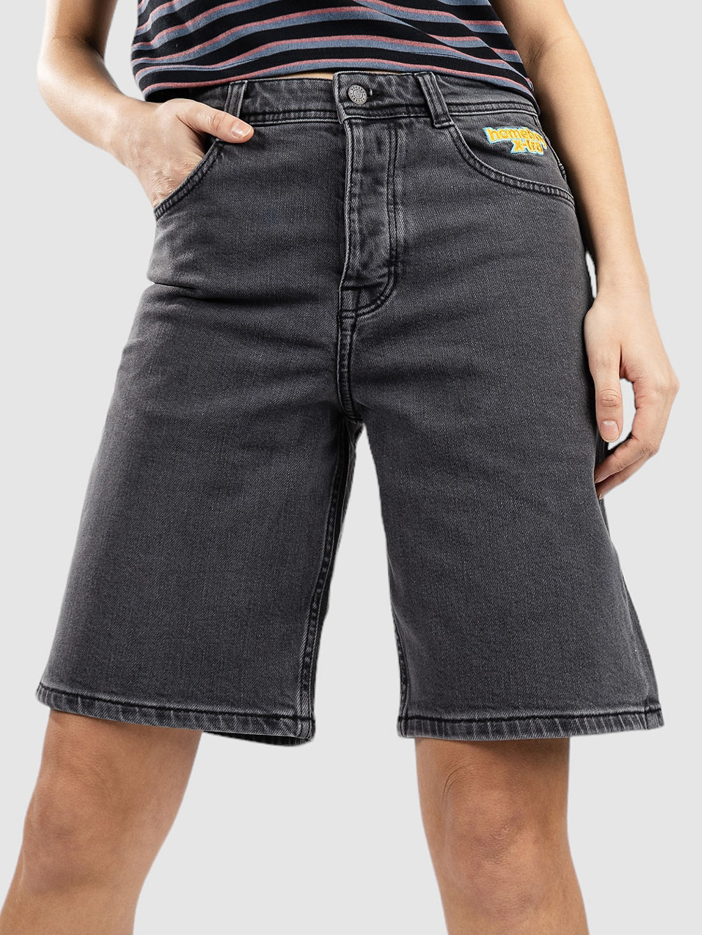 X-Tra Baggy Denim Shorts