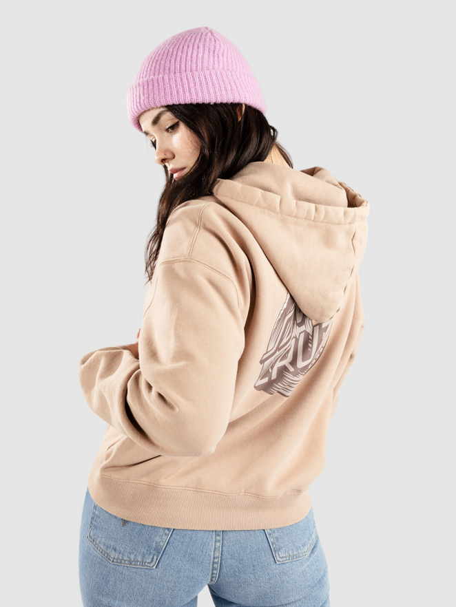 Santa Cruz BT Tonal Wave Dot Hoodie med Dragkedja