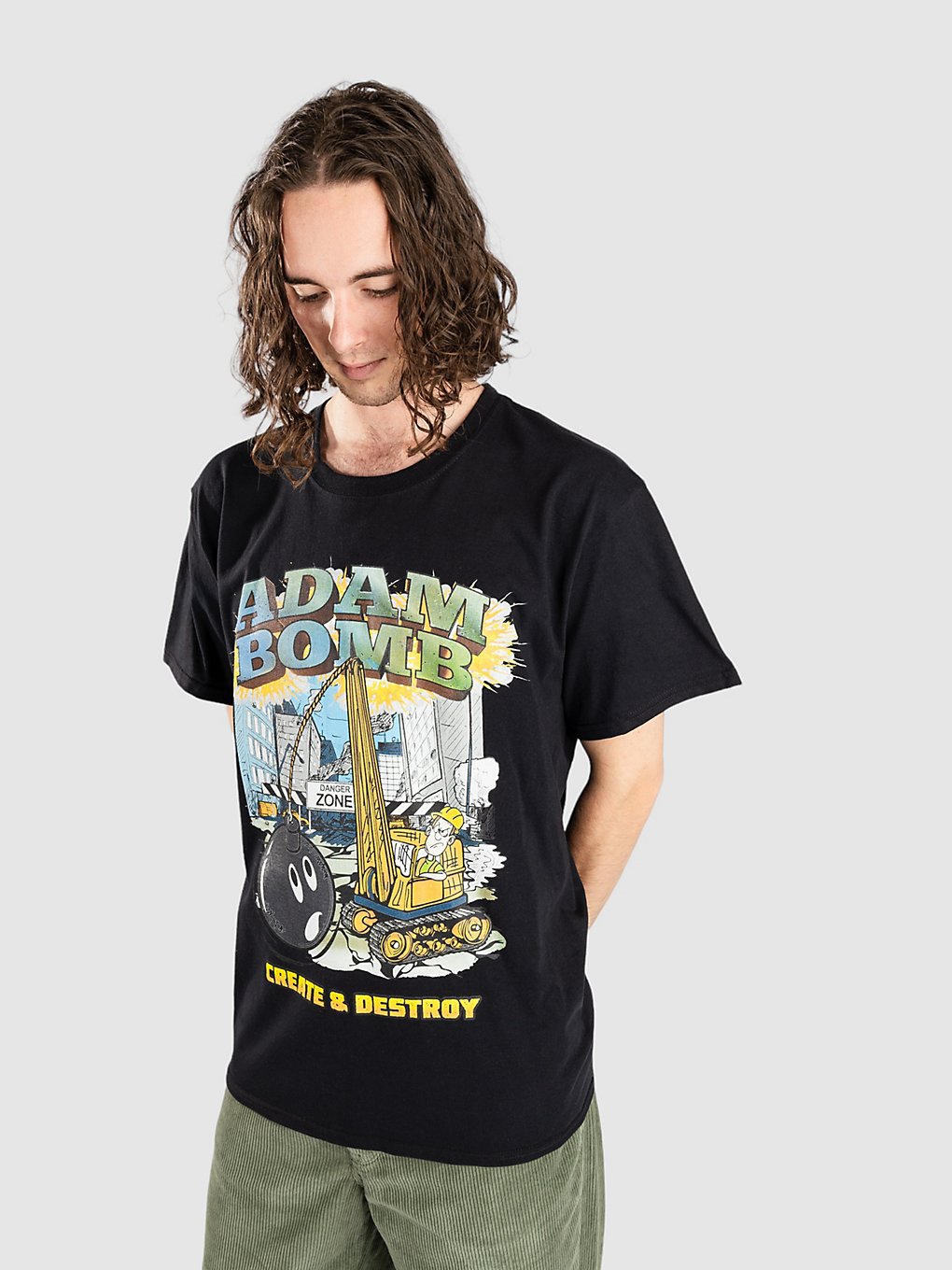 Adam Bomb Create & Destroy T-Shirt black kaufen
