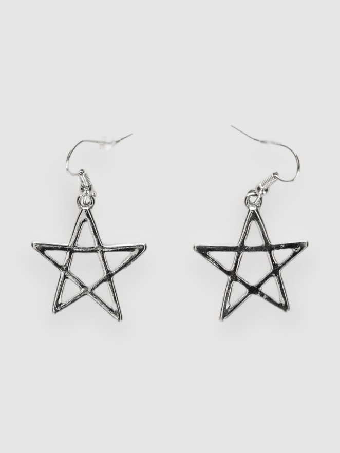 Stone and Locket Sketchy Star Bijoux