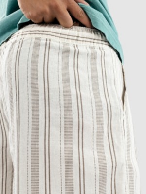 Stripe Linen Blend Korte Broek