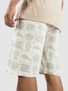 Denim Project Printed Linen Long Shorts