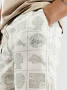 Denim Project Printed Linen Long Shorts