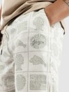 Denim Project Printed Linen Long Shorts