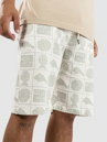 Denim Project Printed Linen Long Shorts