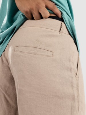 Long Linen Korte Broek