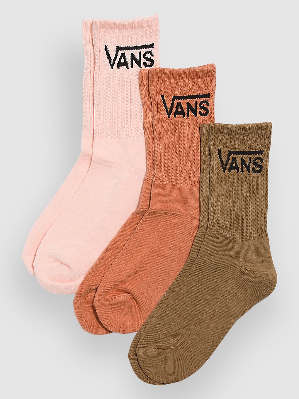 Vans Classic Crew (6.5-10) 3Pk Socken autumn leaf kaufen