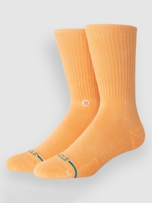 Stance Icon Washed Crew Socks peach kaufen