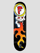 Glick Skull Fire 8.5&amp;#034; Skateboard deska
