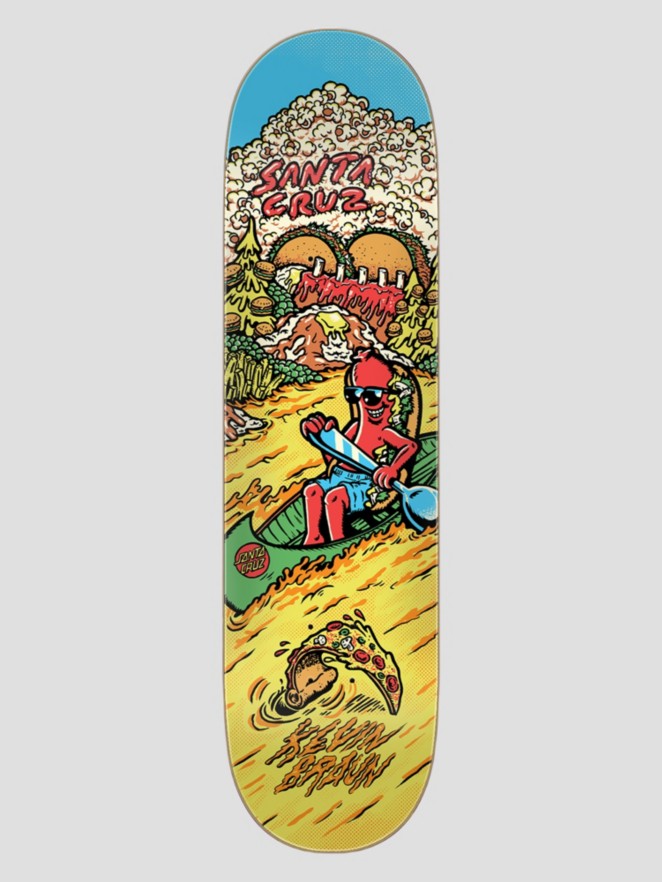 Santa Cruz Braun River Of Snax Everslick 8.25″ Skateboard Deck