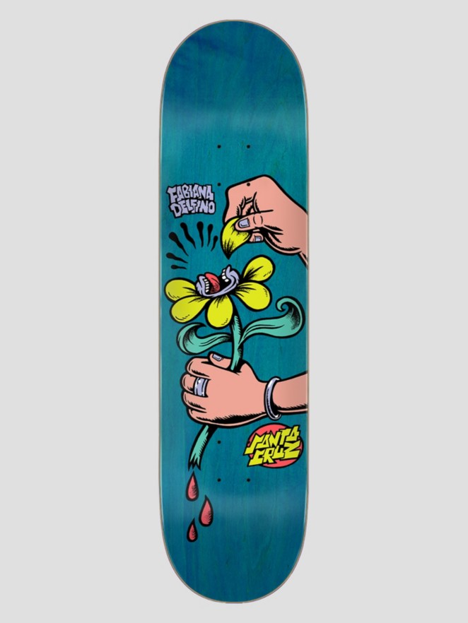 Santa Cruz Delfino Loves Me Not 8″ Skateboard Deck