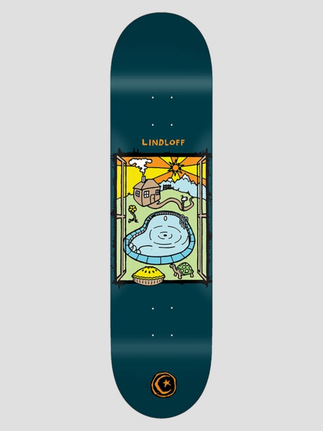 Foundation Lindloff Turtle Pie 8.25″ Skateboard Deck
