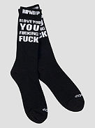 Ily Fuckin Fuck Socks