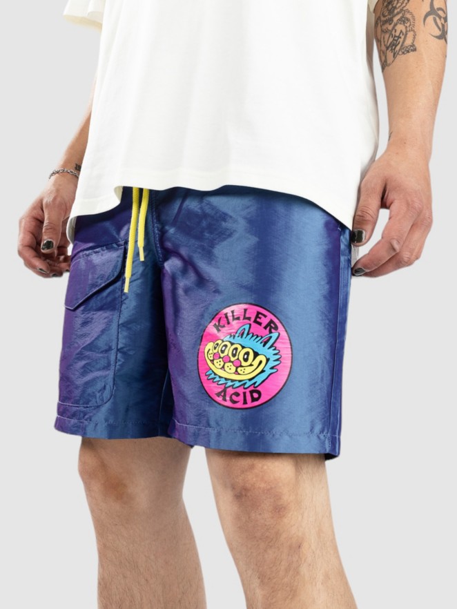 Killer Acid Cat Hologram Shorts