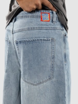 Ultra Loose Sk8 Denim W Embroidery Pantaloncini