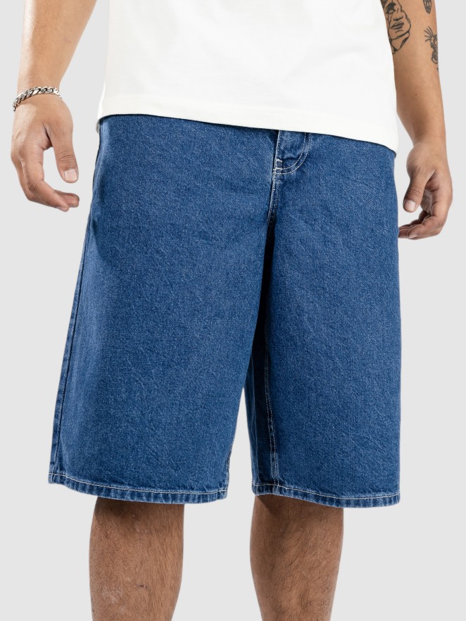 Empyre Ultra Loose Sk8 Denim W Embroidery Shorts