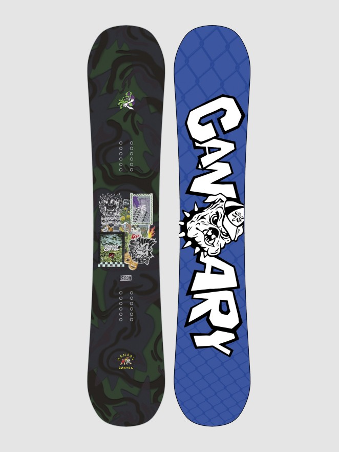 Canary Cartel Lowrider Bulldog 2024 Snowboard