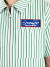 Empyre Glen Striped Zip Hemd