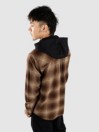 Empyre Chancer Hooded Flannel Skjorta