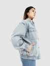Blue Tomato Oversized Bomber Denim Jacket