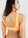 Hurley Solid Soft Scrunch Pull On Bikini Top