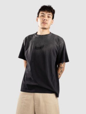 Vamp Garment Dyed Enzyme Washed Knit T-Shirt