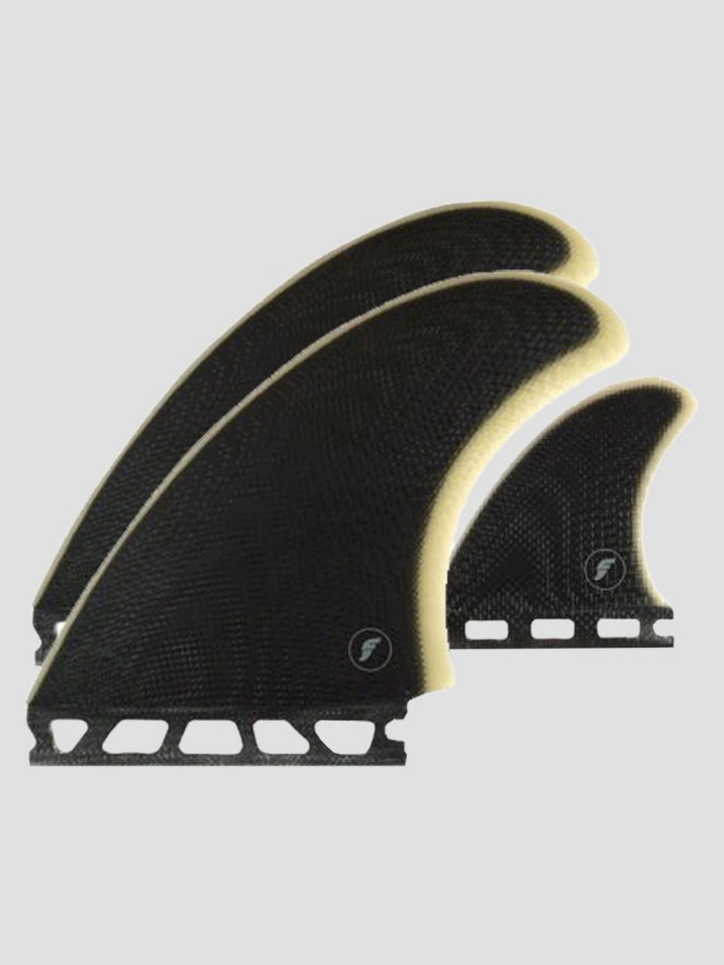 Futures Fins Twin Tri Pukas Fiberglass Finne Set