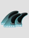 Futures Fins Thruster R4 Blackstix Rake S Fin Set
