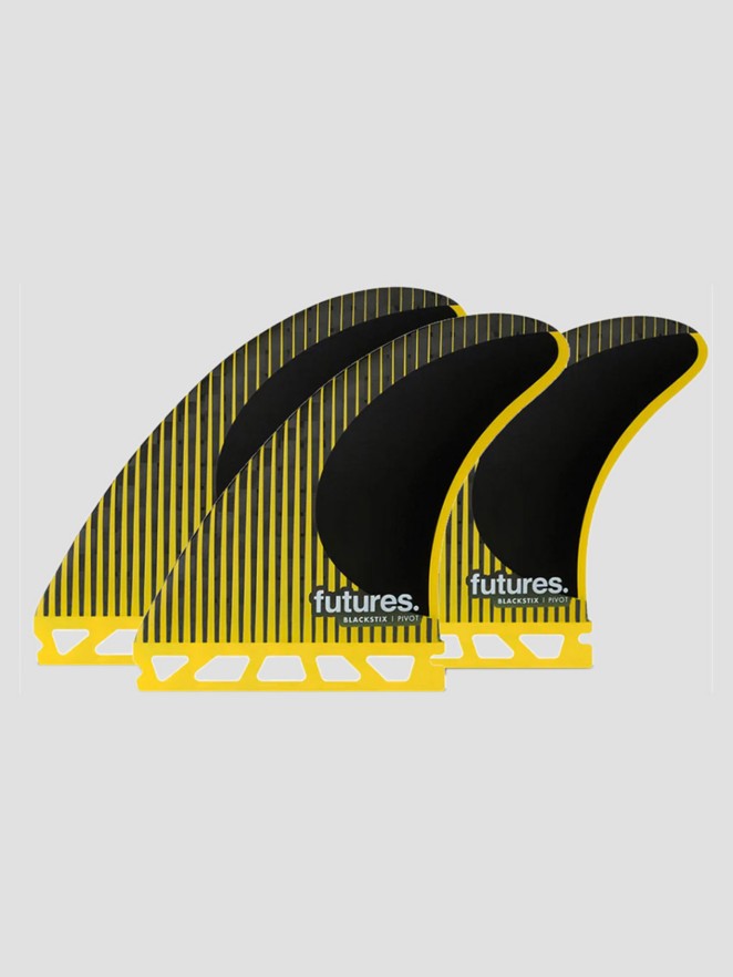 Futures Fins Thruster P8 Blackstix Pivot L Pinne Set