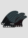 Futures Fins Quad 4 Rasta Honeycomb Fin Set