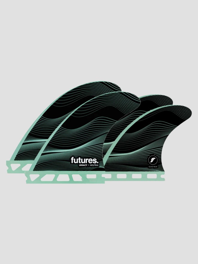 Futures Fins Quad F4 Honeycomb Legacy Neutral S Fin Set