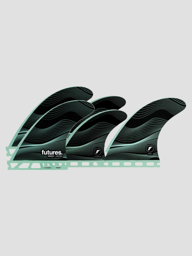 Futures Fins Quad Thruster 5 F4 Legacy Honeycom Fin Set