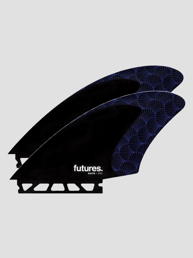 Futures Fins Twin Rasta Keel Honeycomb Aileron Set