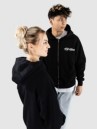 Shaka Wear Logo Double Garment Dye Zip Hoodie
