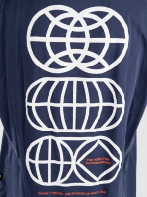 Triple Globe Camiseta