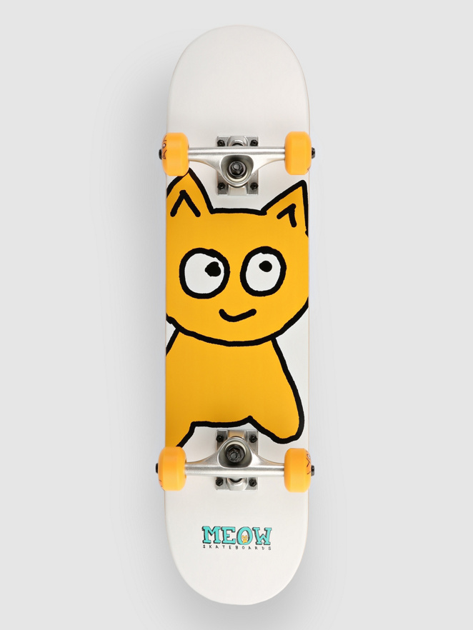 Meow Skateboards Big Cat Soft Top 7″ Skateboard Completo