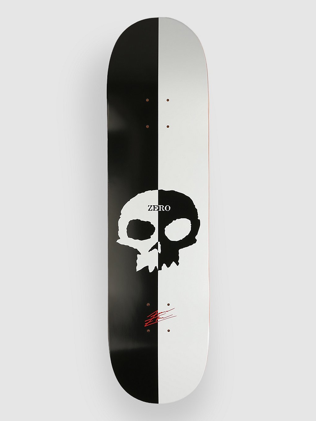 Zero Edwards - Split Single Skull 8.25" Skateboard Deck black kaufen