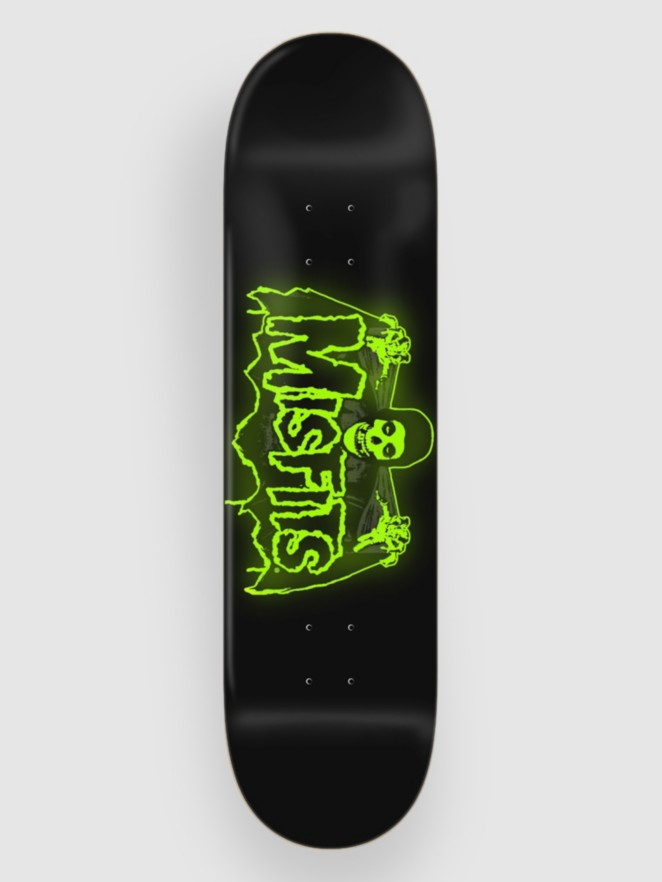 Zero Misfits - Bat Fiend - Gitd 8.25″ Tabla de skate