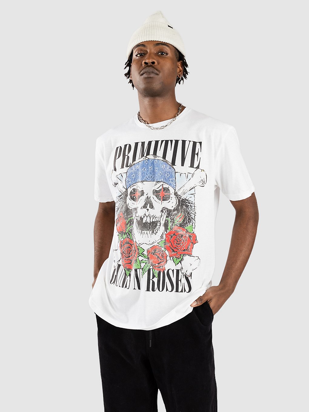 Primitive X Guns N Roses Streets T-Shirt white kaufen