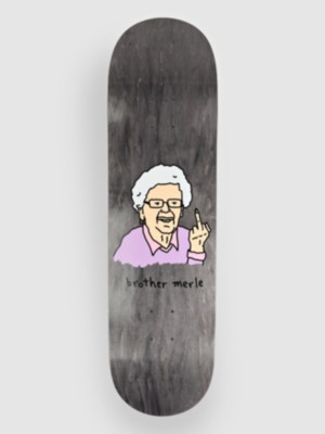 Photos - Other for outdoor activities Brother Merle  Merle Betty 8.5" Skateboard Deck black 