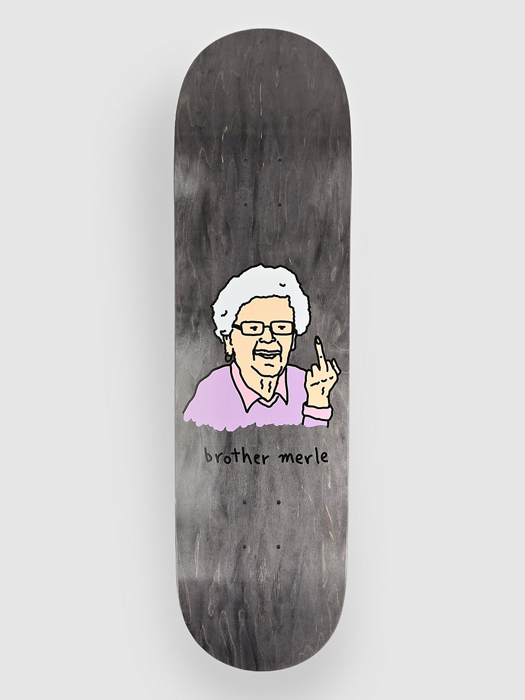 Brother Merle Betty 8.5" Skateboard Deck black kaufen